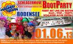 Schlagermove Bootsparty in Friedrichshafen
